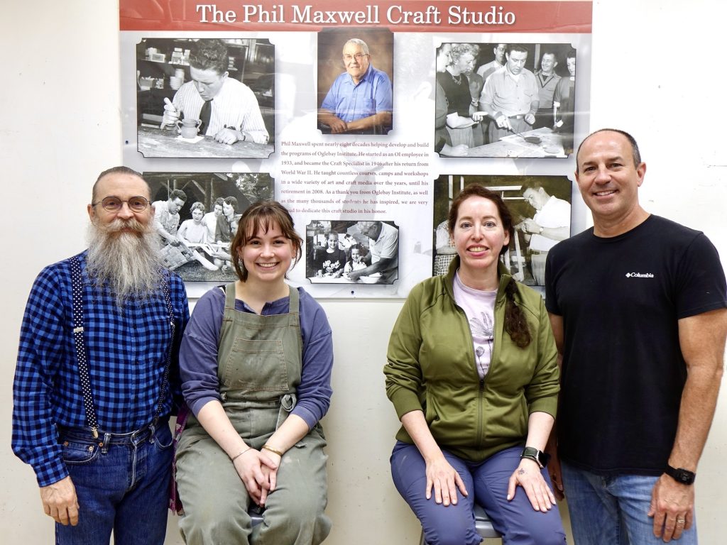 stifel artist residency program participants with director rick morgan